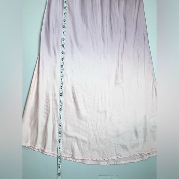 Young Fabulous & Broke Sweetie Slip Dress Ombré Purple/Pink Medium - Picture 9 of 12